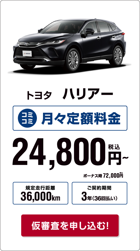 トヨタ　ハリアー